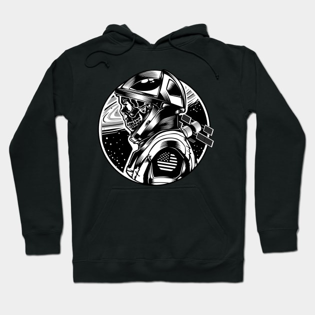 Space X Skull Hoodie by dlo168